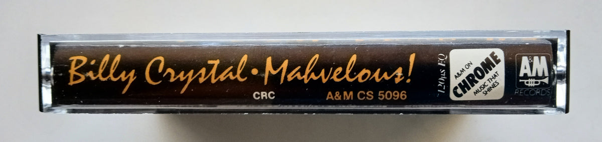 BILLY CRYSTAL - Marvelous! (Comedy) - Audiophile Chrome Cassette Tap –  THE CASSETTE PLACE™