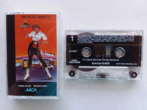 ORIGINAL SOUNDTRACK - "American Graffiti" - [Double-Play Cassette Tape] (1973/1994) [Digitally Remastered] - Mint
