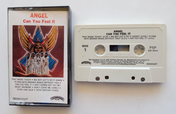 ANGEL (Punky Meadows, Greg Guiffria) - "Can You Feel It" - Cassette Tape (1989) [RARE & HTF!] - Mint