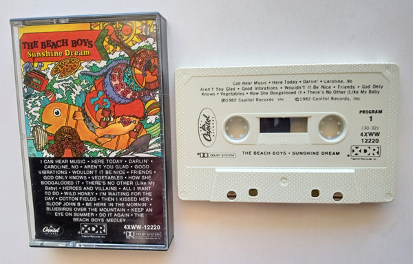 THE BEACH BOYS (Brian Wilson) - "Sunshine Dream" [Double-Play Cassette Tape] (1982) [XDR] [HTF!] - Mint