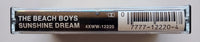 THE BEACH BOYS (Brian Wilson) - "Sunshine Dream" [Double-Play Cassette Tape] (1982) [XDR] [HTF!] - Mint