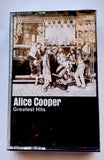 ALICE COOPER - "Greatest Hits" - Cassette Tape (1974/1992) [Digalog®] [Digitally Mastered] - Sealed