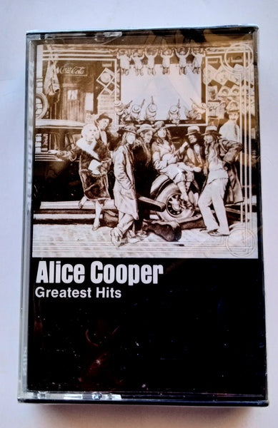 ALICE COOPER - "Greatest Hits" - Cassette Tape (1974/1992) [Digalog®] [Digitally Mastered] - <b style="color: purple;">SEALED</b>