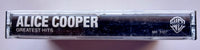 ALICE COOPER - "Greatest Hits" - Cassette Tape (1974/1992) [Digalog®] [Digitally Mastered] - <b style="color: purple;">SEALED</b>