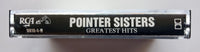 POINTER SISTERS - "Greatest Hits" - Cassette Tape (1989) - Near Mint
