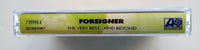 FOREIGNER - "The Very Best... And Beyond" - [Double-Play Cassette Tape] (1992) [Digalog®] [Digitally Mastered] - Mint
