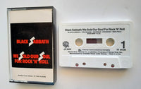 BLACK SABBATH - "We Sold Our Soul For Rock 'N' Roll" -  [Double-Play Cassette Tape] (1976/1996) [Digalog®] [Digitally Mastered] - Mint