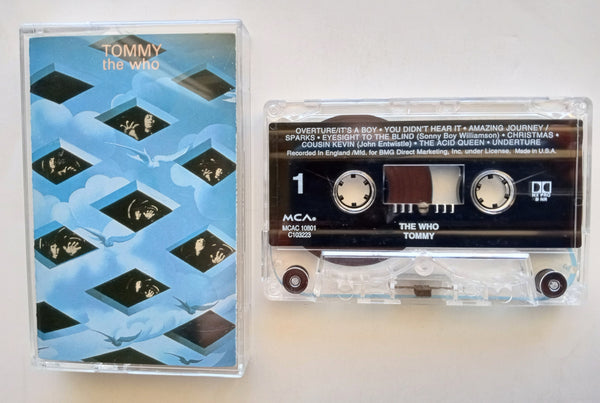 THE WHO - "Tommy" - [Double-Play Cassette Tape] (1969/1993) [Digitally Remastered] [HX-Pro] [HQ™ High Quality] - Mint