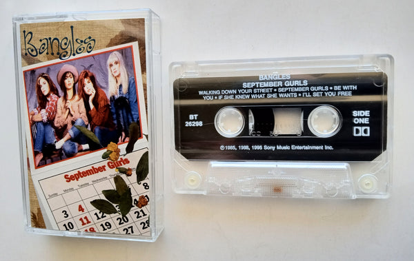 BANGLES - "September Gurls" - Cassette Tape (1995) [Digitally Remastered] - Near Mint