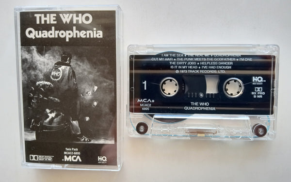THE WHO - "Quadrophenia" - [Double-Play Cassette Tape] (1973/1994) [HQ™] [Digitally Remastered] - Mint