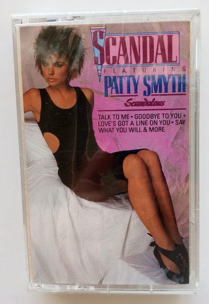 SCANDAL FEAT. PATTY SMYTH - "Scandalous" (Best) - Cassette Tape (1992) - <b style="color: purple;">SEALED</b>