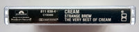 CREAM (Eric Clapton) - "Strange Brew: The Very Best Of" - Cassette Tape (1983/1994) [Digitally Remastered] [RCV] - Mint