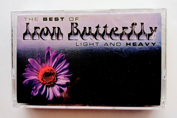 IRON BUTTERFLY (Doug Ingle) - "Light & Heavy: The Best Of" - [Double-Play Cassette Tape] (1993) [Digitally Remastered] [Bonus Track!] - <b style="color: purple;">SEALED</b>