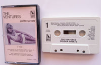 THE VENTURES - "Golden Greats" - Cassette Tape (1967/1973) - Near Mint