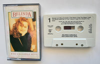 BELINDA CARLISLE (Go-Go's) - "Her Greatest Hits" - Cassette Tape (1992) [Digitally Remastered] - Mint