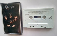 QUEEN - "Queen II" - Cassette Tape (1974) [Rare!] - Near Mint