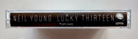 NEIL YOUNG (Buffalo Springfield, CSN&Y) - "Lucky Thirteen" (Best Of Geffen Years) - Cassette Tape (1993) [Digitally Remastered] - Mint