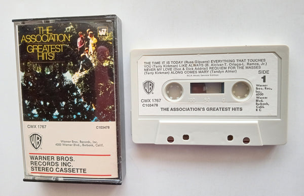 THE ASSOCIATION (Terry Kirkman) - "Greatest Hits" - Cassette Tape (1969/1971) [RCV]  [Early Issue - Paper Labels!] - Mint