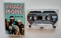 VILLAGE PEOPLE - "Greatest Hits" - [Double-Play Cassette Tape] (1988) [Digitally Remastered] [Bonus Tracks!] - Mint