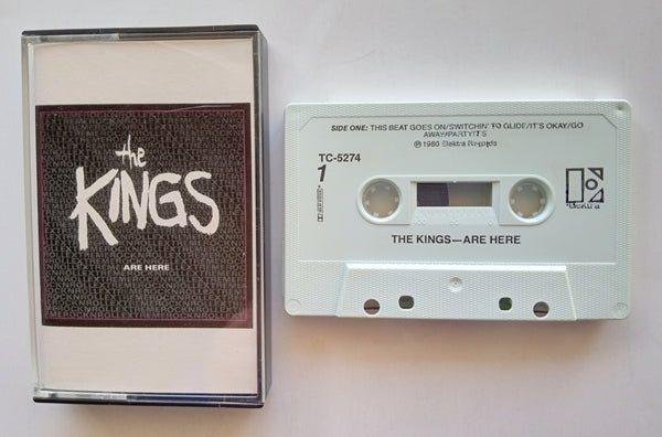 THE KINGS - "Are Here" [w/"This Beat Goes On"/"Switchin' To Glide"] Cassette Tape (1980)  [RCV] [Rare!] - Mint