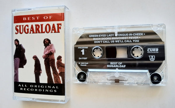 SUGARLOAF - "Best Of" -  Cassette Tape (1993) [Digitally Remastered] - Mint