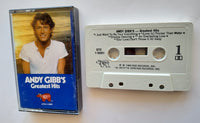 ANDY GIBB (Bee Gees) - "Greatest Hits" - Cassette Tape (1980) [Rare!] - Near Mint
