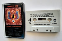 JOURNEY - "Greatest Hits" - Double-Play Cassette Tape (1988) [Digitally Remastered] - Mint