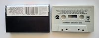 JOURNEY - "Greatest Hits" - Double-Play Cassette Tape (1988) [Digitally Remastered] - Mint
