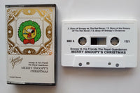 THE ROYAL GUARDSMEN - "Merry Snoopy's Christmas" - Cassette Tape (1967/1982) [3rd Rudolph Issue - Gold Cover] - Mint
