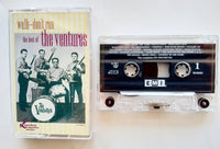 THE VENTURES - "Walk Don't Run: The Best Of The Ventures" - [Double-Play Cassette Tape] (1990) [XDR] - Mint