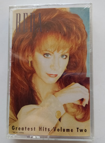 REBA McENTIRE - "Greatest Hits Volume Two" - Cassette Tape (1993) [Digitally Remastered] - <b style="color: purple;">SEALED</b>