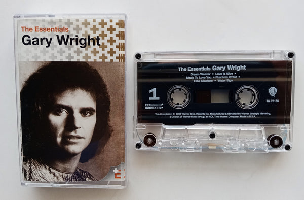 GARY WRIGHT (Spooky Tooth) - "Essentials" (Best) - Cassette Tape (2000) [Digalog®] [Digitally Mastered] [Rare!]- Mint