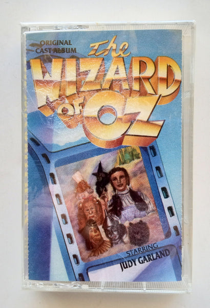 ORIGINAL CAST/SOUNDTRACK ALBUM  - "The Wizard Of Oz" -  Cassette Tape (1956/1989) 50th Anniversary Edition, [Digitally Remastered] [Bonus Tracks!] - <b style="color: purple;">SEALED</b>