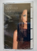 VANESSA WILLIAMS - "Greatest Hits: The First Ten Years - <b style="color: red;">Audiophile</b> Chrome Cassette Tape (1998) [Rare!]  - <b style="color: purple;">SEALED</b>