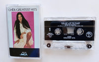 CHER (Sonny & Cher) - "Greatest Hits" - Cassette Tape  (1974/1996) [Digitally Remastered] - New