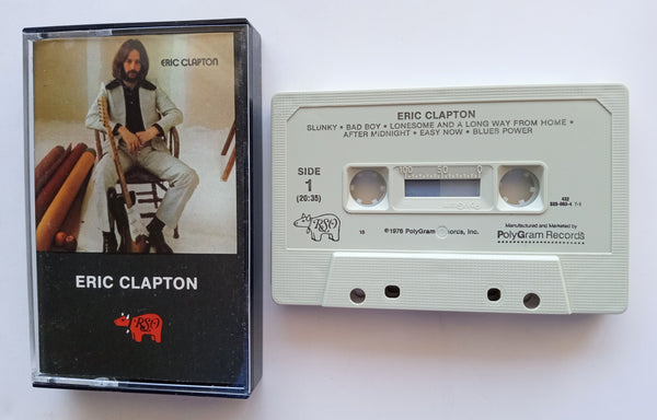 ERIC CLAPTON (Cream, Blind Faith) - "Eric Clapton" (w/"After Midnight") - Cassette Tape (1970/1983) - Mint