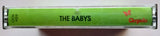 THE BABYS (John Waite) - "The Babys" - Cassette Tape (1976) (RARE! 1st GREEN version!) - <b style="color: purple;">SEALED</b>