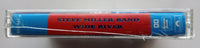 THE STEVE MILLER BAND - "Wide River" - <b style="color: red;">Audiophile</b> Chrome Cassette Tape (1993) [U.K. Import] [HX-Pro] - <b style="color: purple;">SEALED</b>