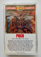 POCO (Jim Messina, Randy Meisner, Richie Furay, Timothy B Schmit) - "The Very Best Of" - [Double-Play Cassette Tape] (1975/1994) [Digitally Remastered] - <b style="color: purple;">SEALED</b>