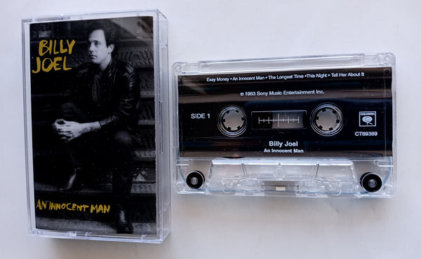 BILLY JOEL (The Hassles, Attila) - "An Innocent Man" -  Cassette Tape (1983/1998) [B.J. Digitally Remastered Series] - Mint