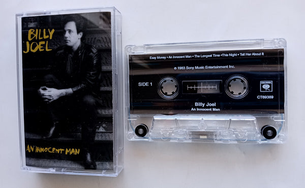 BILLY JOEL (The Hassles, Attila) - "An Innocent Man" -  Cassette Tape (1983/1998) [Digitally Remastered] - Mint