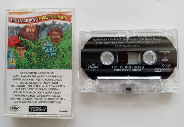 THE BEACH BOYS (Brian Wilson) - "Endless Summer" [Double-Play Cassette Tape] (1974/1998) [XDR] [Digitally Remastered] - Mint