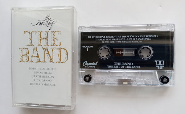 THE BAND (Levon Helm, Robbie Robertson) - "The Best Of" - Cassette Tape (1976/1996) [Digitally Remastered] [HX-Pro] - Mint