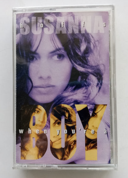 SUSANNA HOFFS (Bangles) - "When You're A Boy" - Cassette Tape (1991) - <b style="color: purple;">SEALED</b>