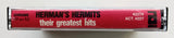 HERMAN'S HERMITS (Peter Noone) - "Their Greatest Hits" - [Double-Play] <b style="color: red;">Audiophile</b> Chrome Cassette Tape (1986) [Digitally Remastered]  (Rare!) - Mint