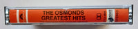 THE OSMONDS (Donny & Marie)- "Greatest Hits" - [Double-Play Cassette Tape] (1977) [Paper Labels] [Rare!] - Mint
