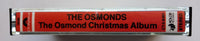 THE OSMONDS [Donny & Marie) - "Christmas Album" - [Double-Play Cassette Tape] (1978) [Paper Labels] [Rare!] - Mint