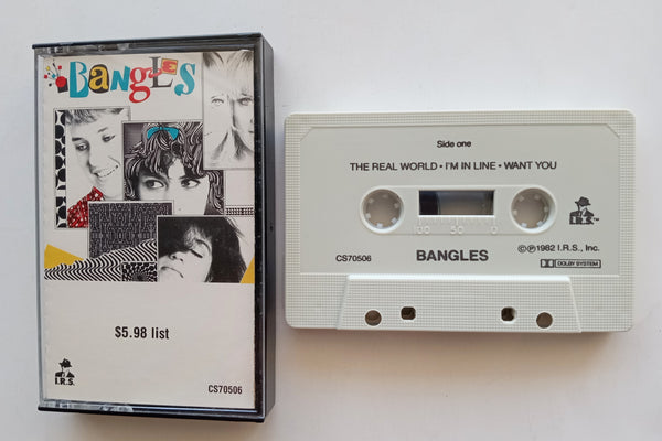 BANGLES (Susanna Hoffs) - "Bangles" (Their 1st EP!)- Mini Cassette Tape (1983) [Rare!] - Mint