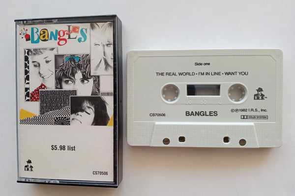 BANGLES (Susanna Hoffs) - "Bangles" (Their 1st EP!)- Mini Cassette Tape (1983) - Mint