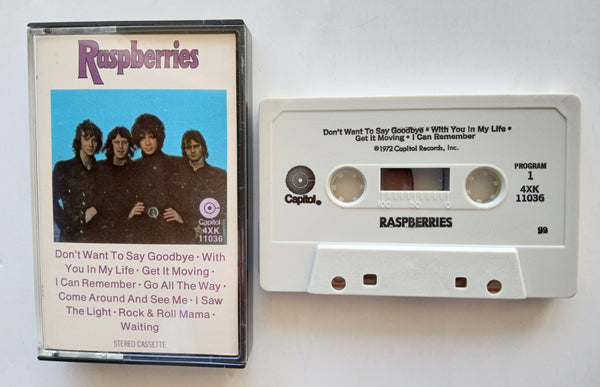 RASPBERRIES (Eric Carmen) - "Raspberries" (w/"Go All The Way") - Cassette Tape (1972) [Rare!] - Mint